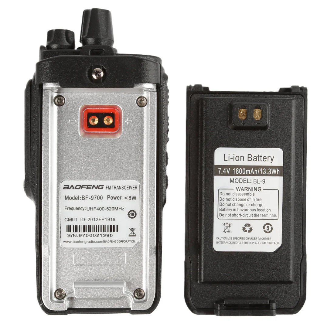 BF-9700 7W UHF IP67 Waterproof Radio - Image 8